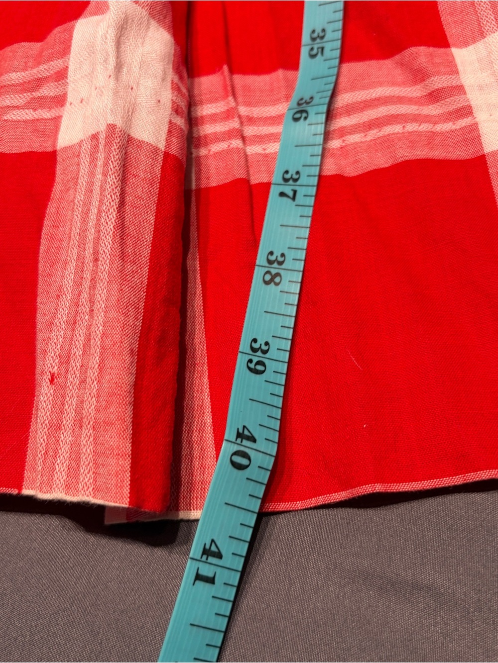 Vintage Jonathan Logan Dress Women’s Size 00/0 Red Plaid Midi Dress - Picture 4 of 7